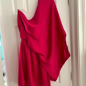 NWT never been worn Tyche one shoulder dress